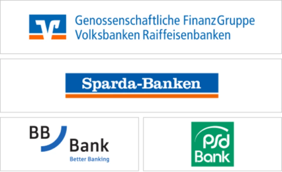 Genossenschaftliche FinanzGruppe Volksbanken Raiffeisenbanken, Sparda-Banken, BBBank, PSD Bank